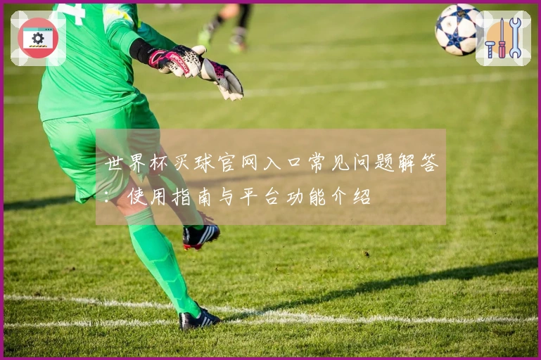 世界杯买球官网入口常见问题解答：使用指南与平台功能介绍